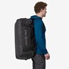 Ultra-durable Patagonia 70L Black Hole Duffel for rugged outdoor use.
