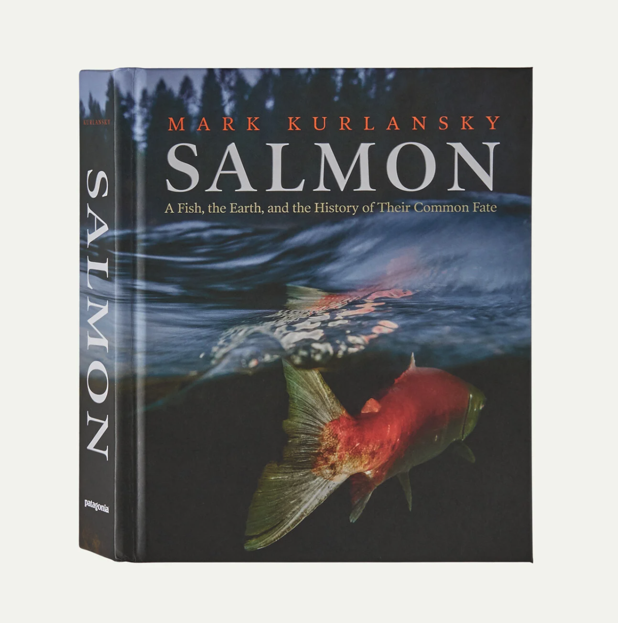 Cover of Salmon Book by Mark Kurlansky