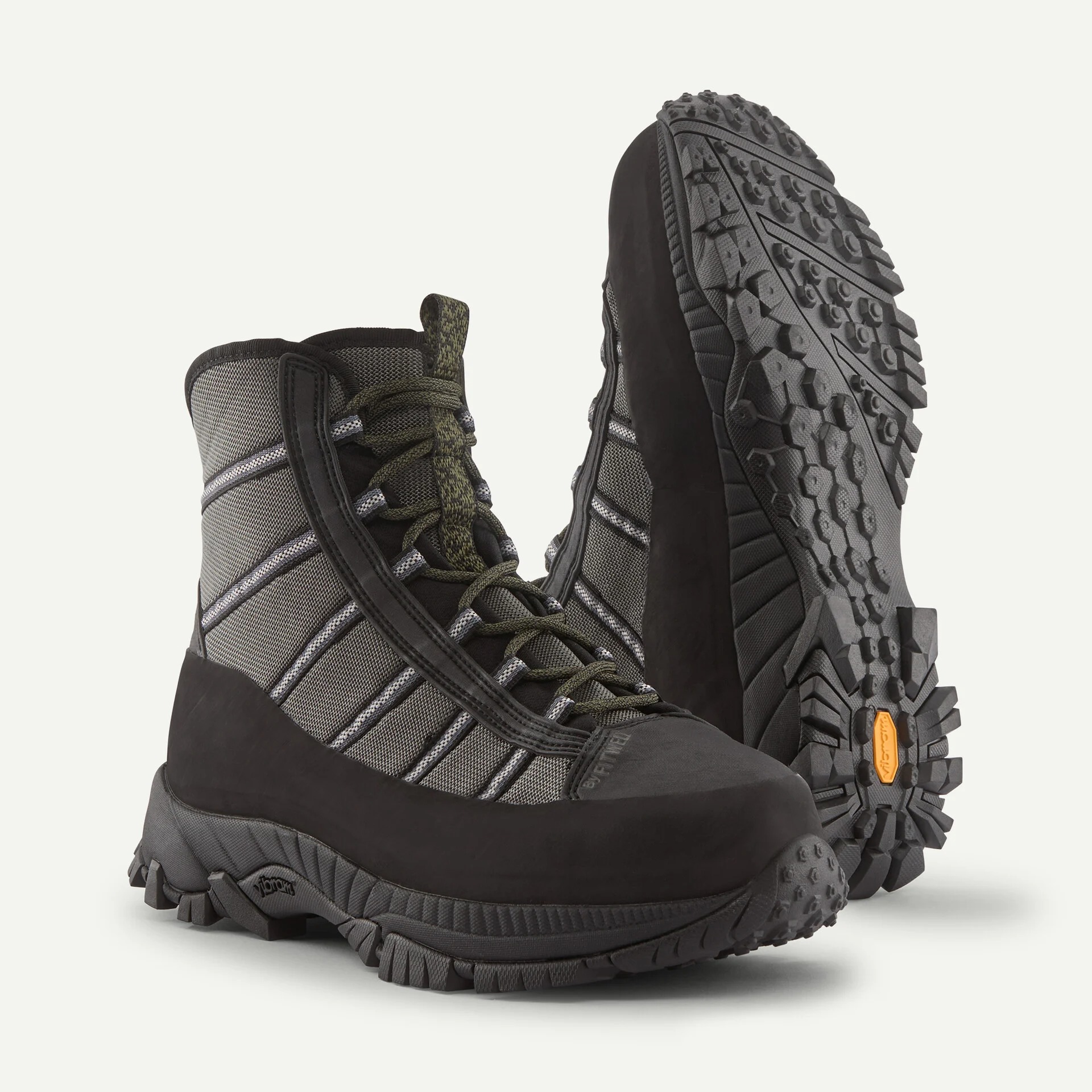 Patagonia Forra Wading Boot with Vibram Mars outsole for fly fishing traction and ankle support