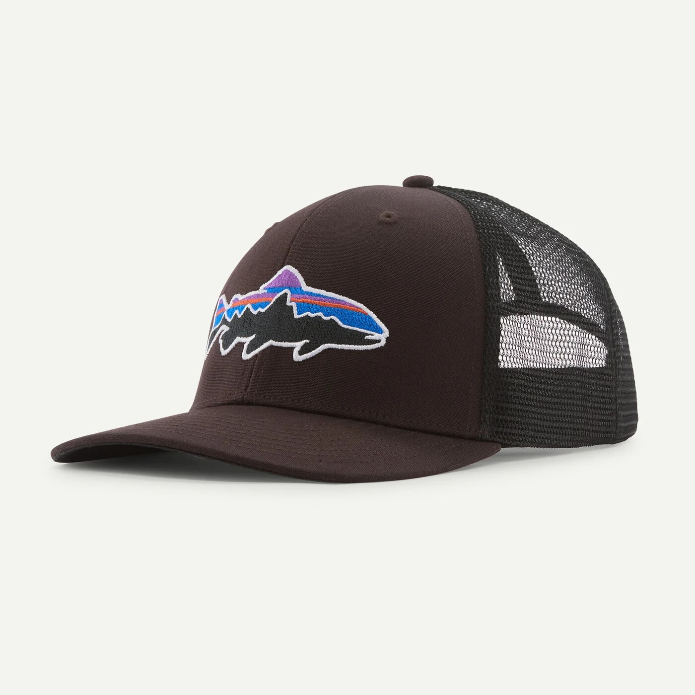 Patagonia Fitz Roy Trout Trucker DNBR Den Brown Color