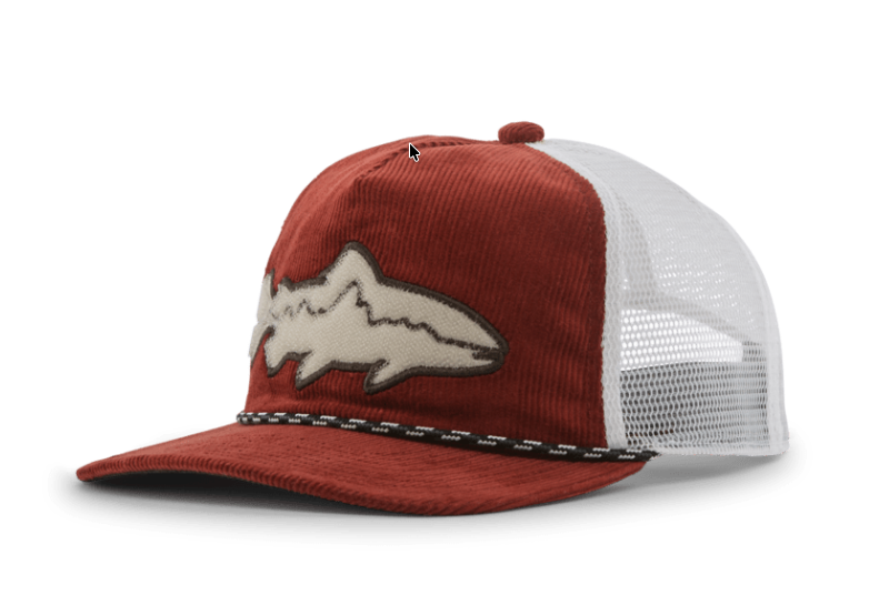Patagonia Fly Catcher Hat in Fitz Roy Trout Rusty Red