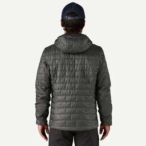Patagonia Nano Puff back view for anglers needing lightweight warmth and wind protection outdoors