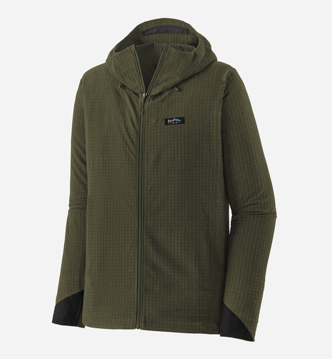 Order Patagonia R1 TechFace Fitz Roy Trout Hoody online for the best in fly fishing layering for cool and cold days on the water