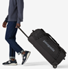 Patagonia Black Hole Duffel with wheels, ideal for adventurers seeking a rugged travel companion.