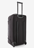 100L capacity of the Patagonia Black Hole Matte Wheeled Duffel, offering versatile organization options.
