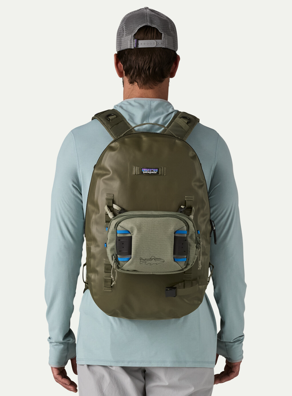 Patagonia Guidewater Backpack with added on pack