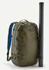 Patagonia Guidewater Backpack with rod tube strapped