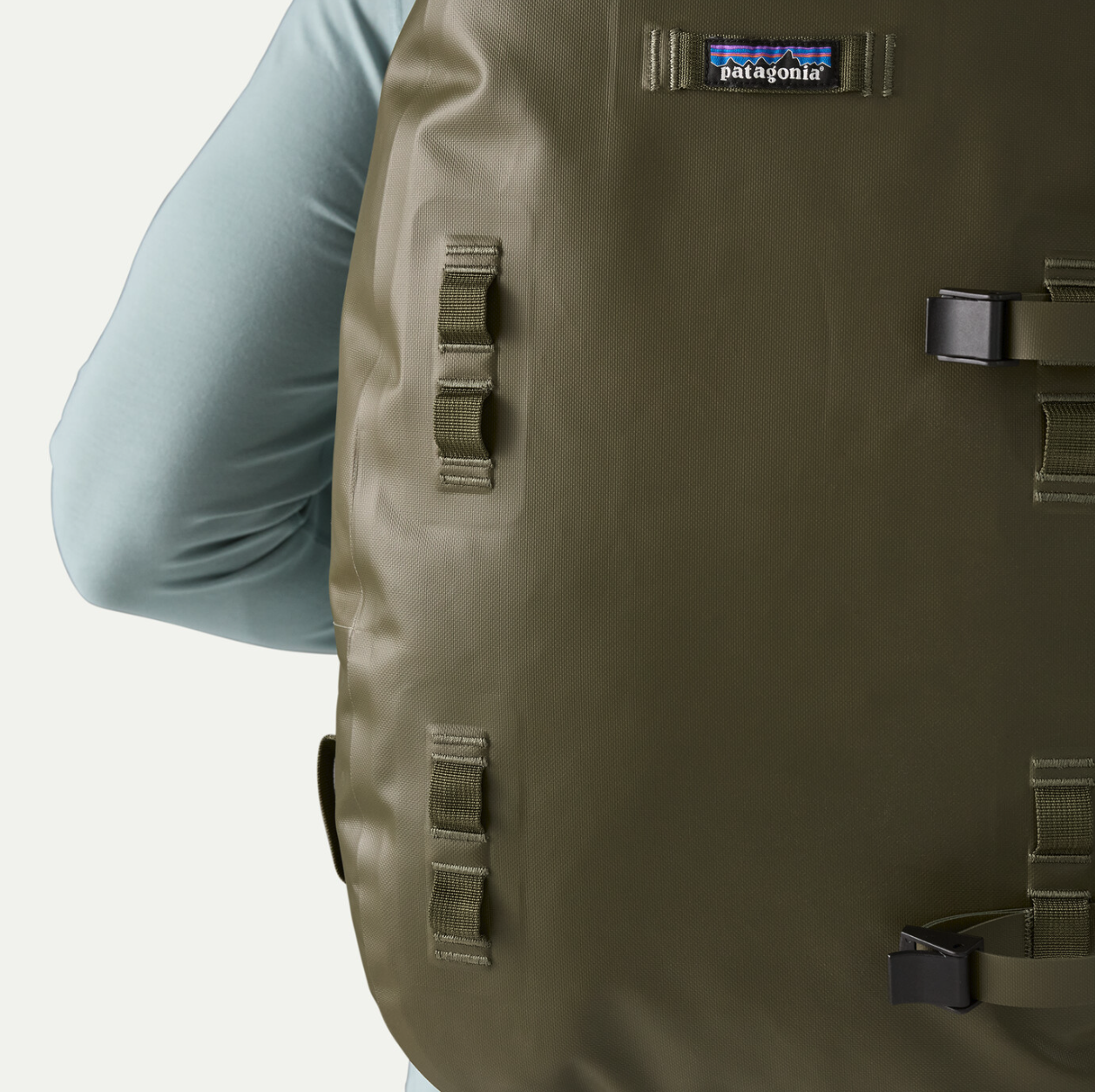 Detail shot of  Patagonia Guidewater Backpack