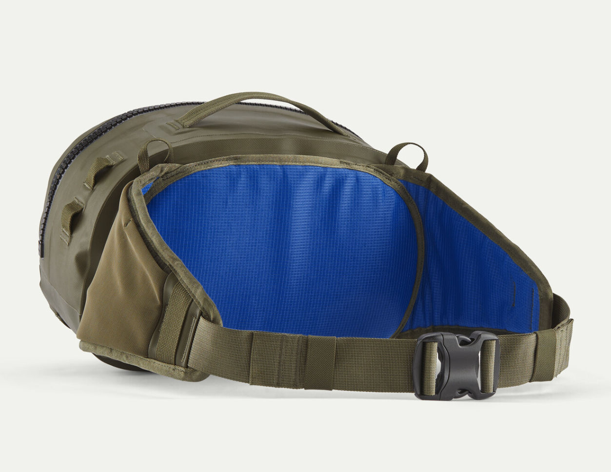 Belt side image of  Patagonia Guidewater Hip Pack Basin Green color