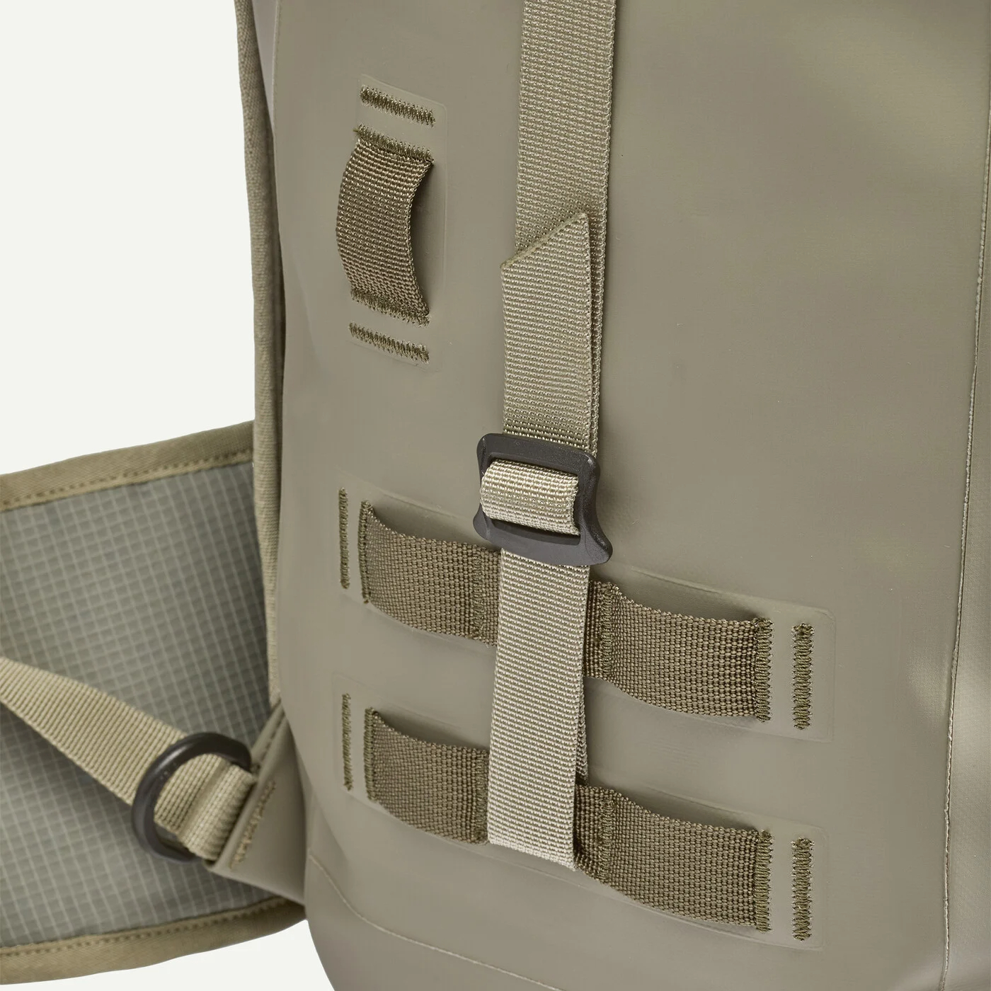 Patagonia Guidewater Roll-Top Pack 41L adjustable side straps and lash points for rod holders and outdoor gear