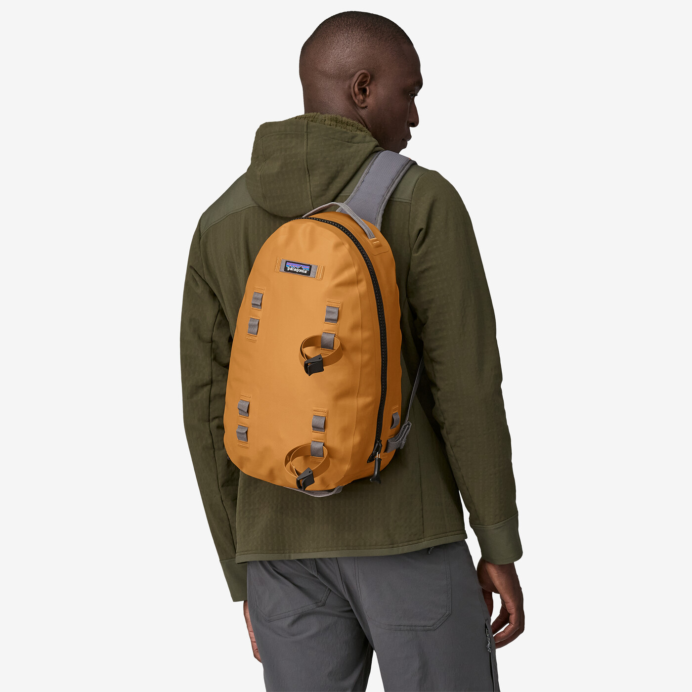 Waterproof Patagonia Guidewater 15L Sling Pack for Outdoor Adventures and Fishing