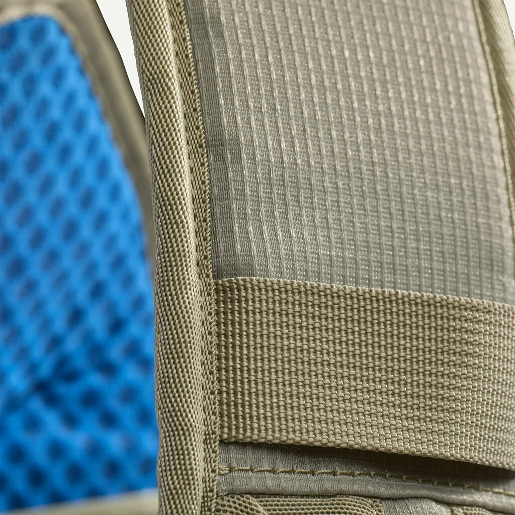 Patagonia Guidewater Switch Pack 12L close-up with reinforced gear strap for attaching fly fishing accessories