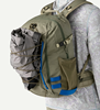 Patagonia Stealth Backpack 25L rain jacket in straps