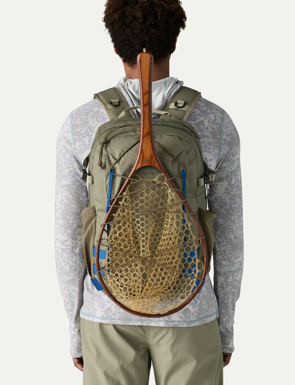 Net in straps of Patagonia Stealth Backpack 25L