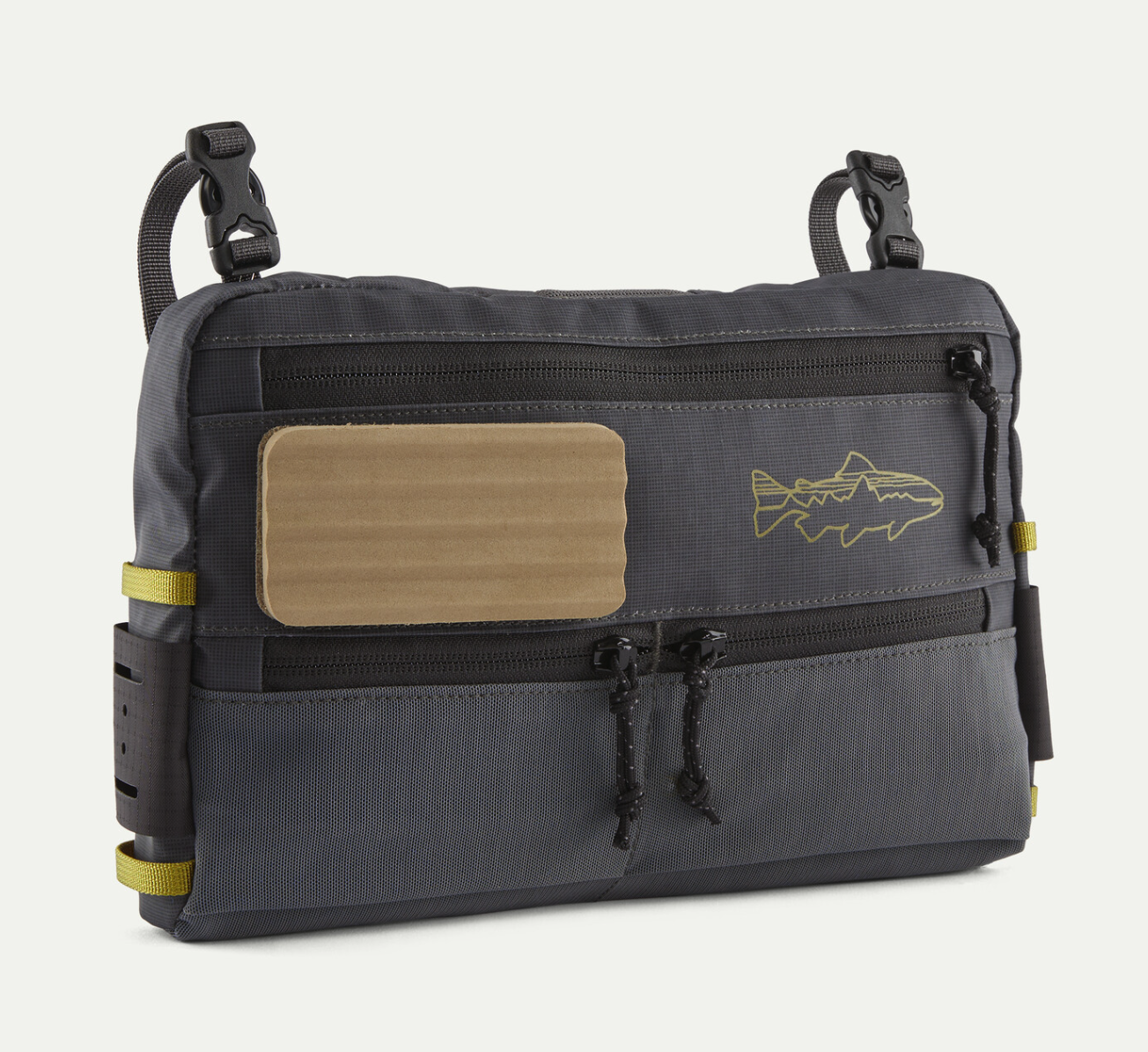 Patagonia Stealth Switch Fishing Pack 3L in forge grey color.