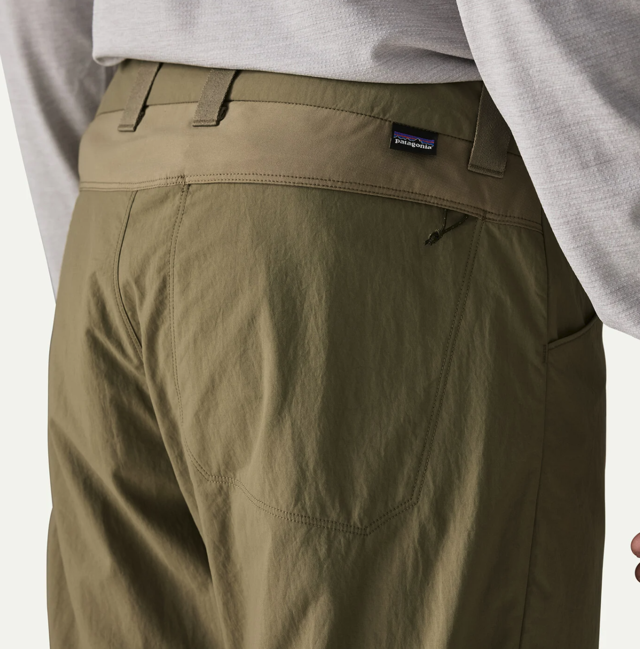 Rear pocket detail of Patagonia Men's Sandy Cay Pants