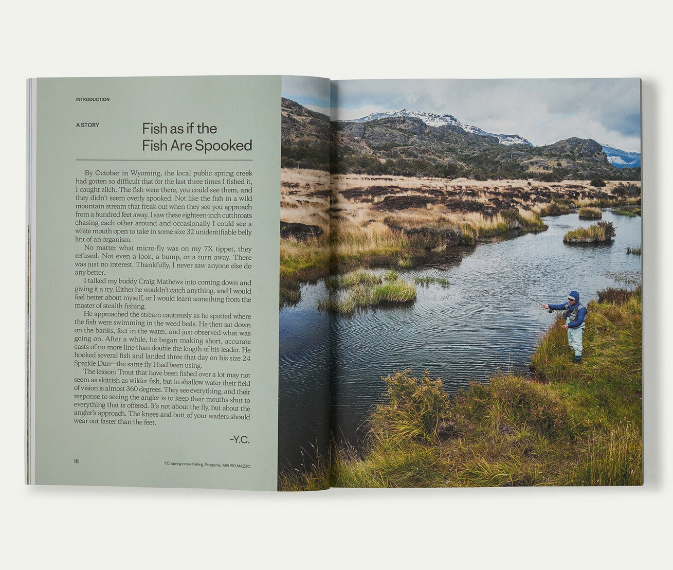 Patagonia Pheasant Tail Simplicity Book Inside Example