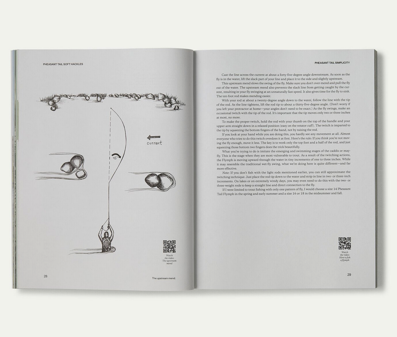 Patagonia Pheasant Tail Simplicity Book Inside Example