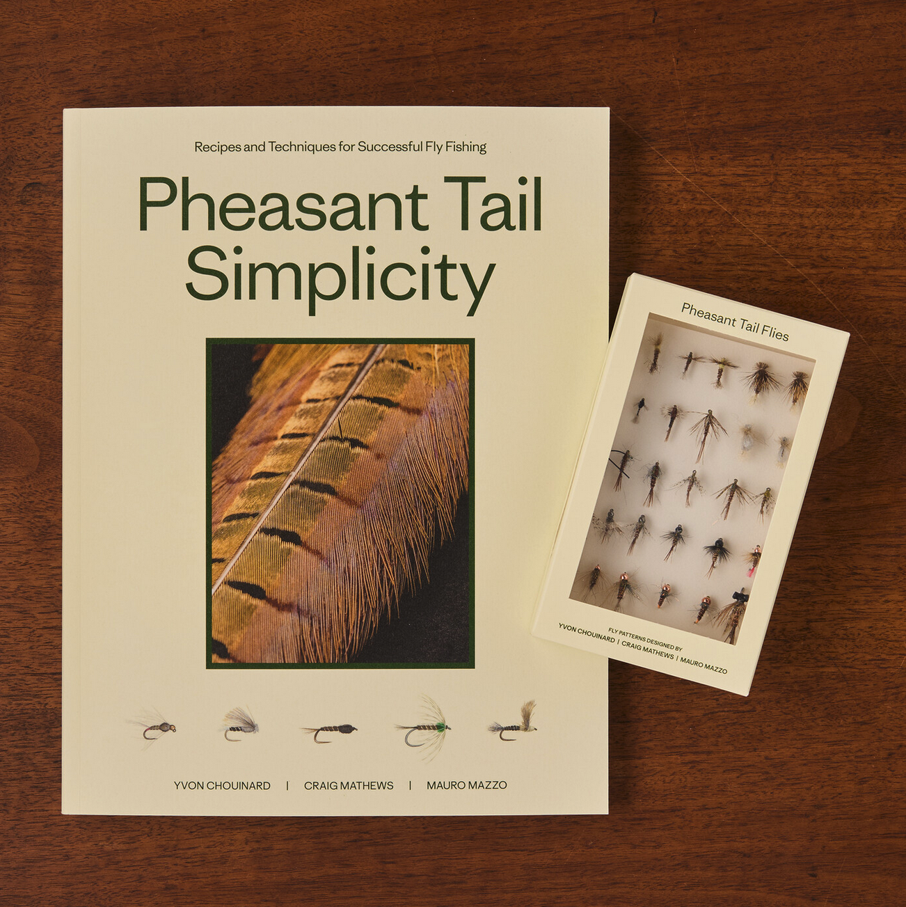 Patagonia Pheasant Tail Simplicity Flies & Book