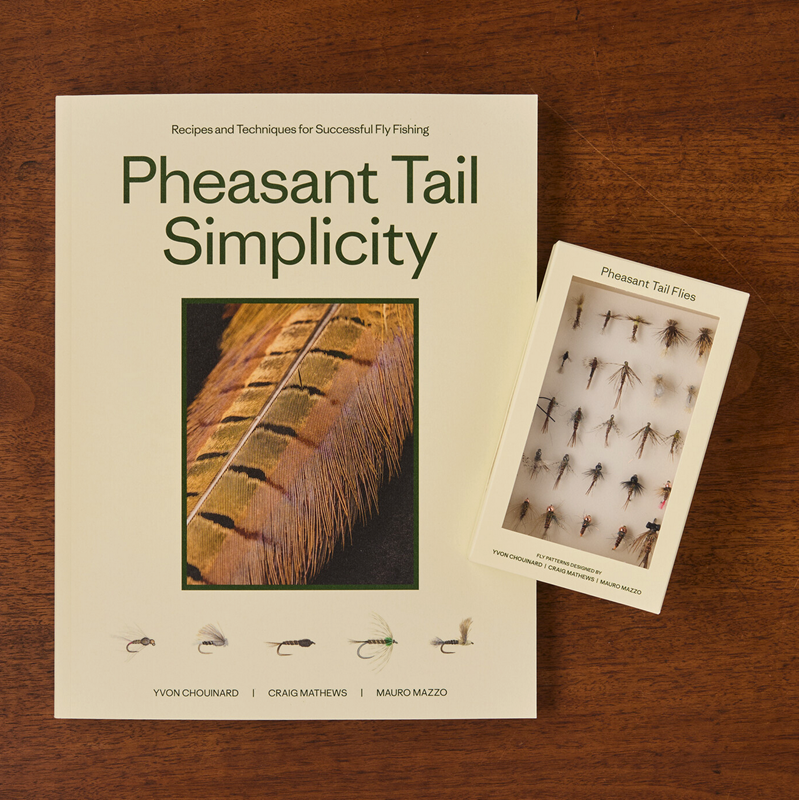 Patagonia Pheasant Tail Simplicity Flies & Book The Fly Fishers