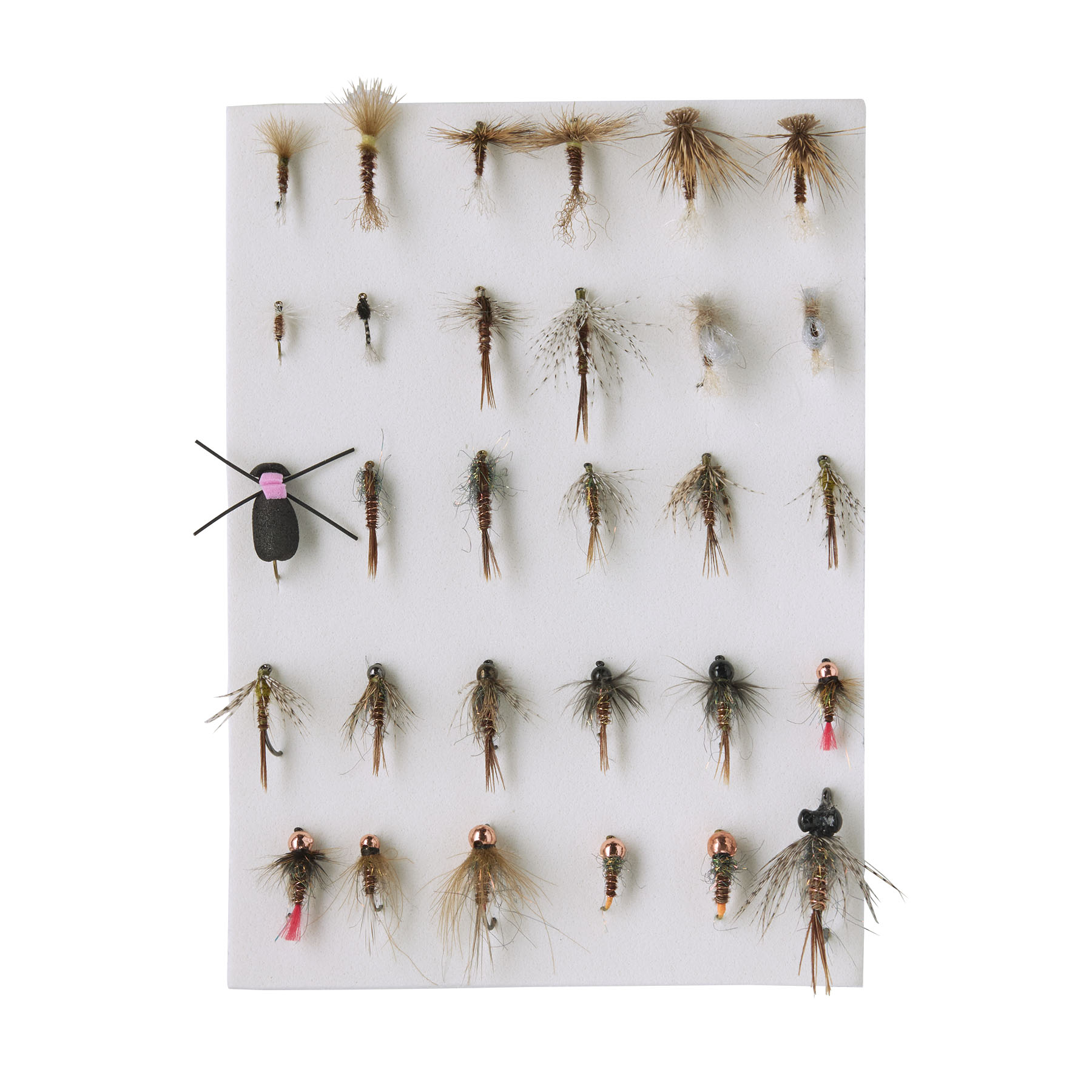Pheasant Tail Flies Out Of Packaging
