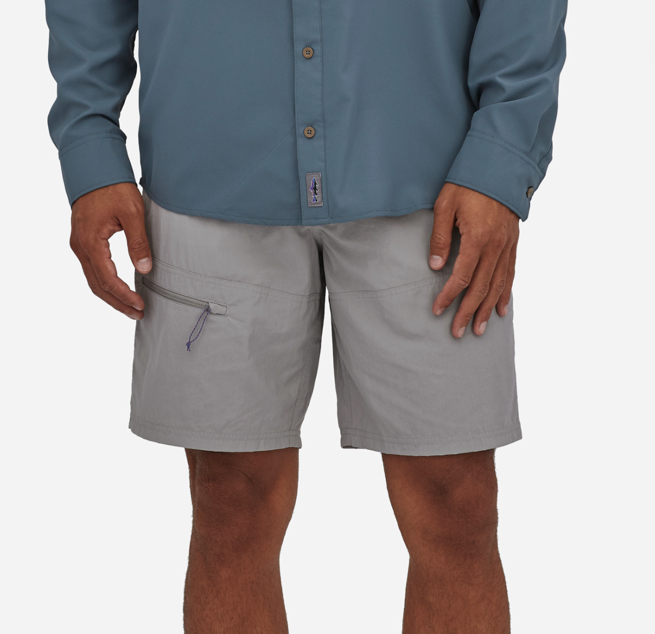 UPF sun protection with Patagonia's versatile Sandy Cay fishing shorts.