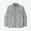 Patagonia Long Sleeved Island Hopper Shirt for men, lightweight and breathable, ideal for fishing and outdoor adventures.