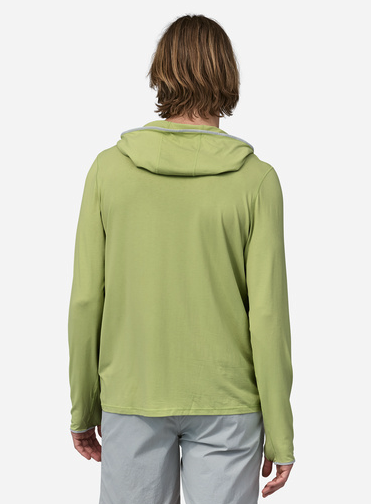 Lightweight Patagonia hoody for UV protection—available now.