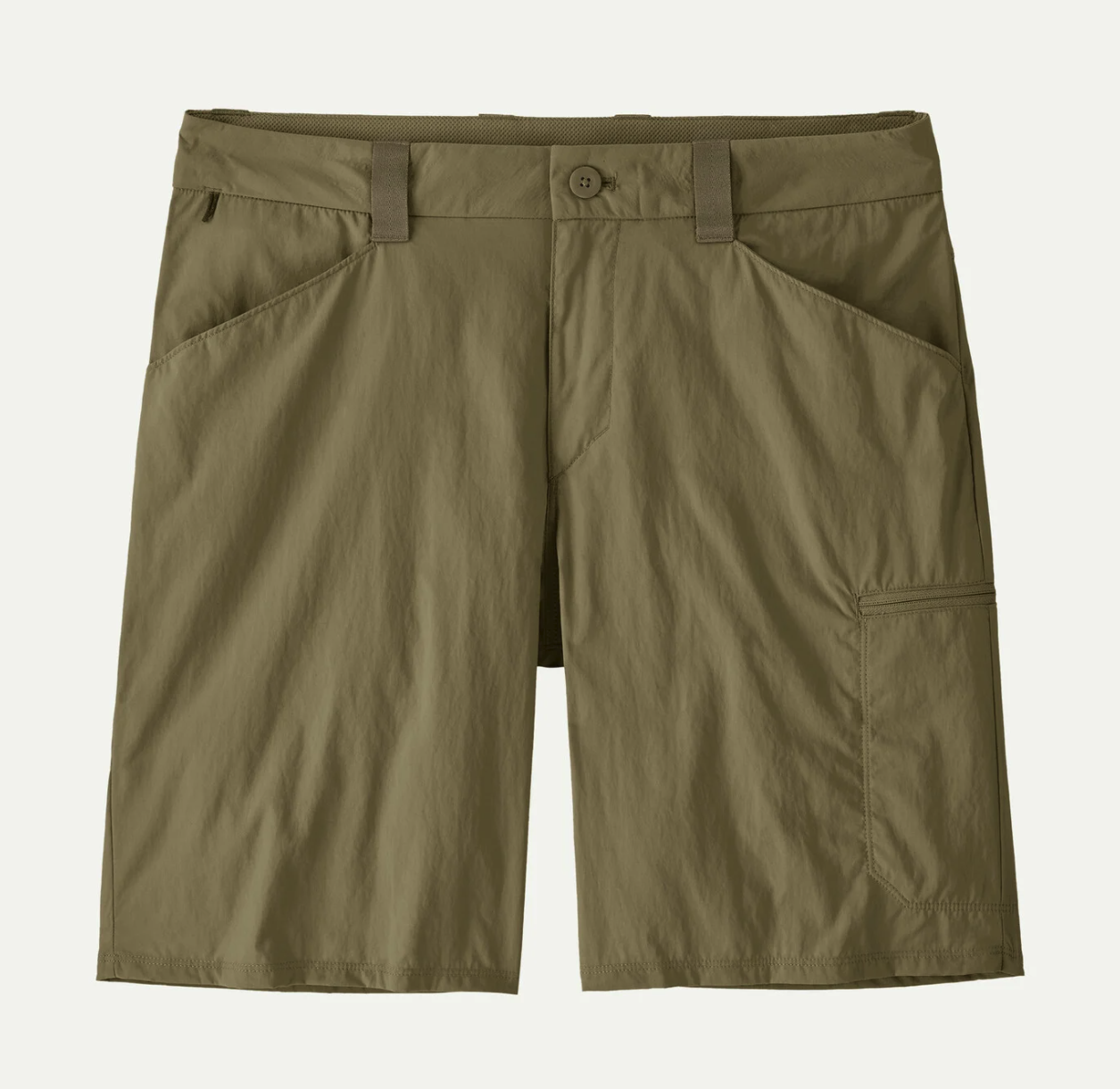 Front of Patagonia Sandy Cay Shorts Sage Khaki