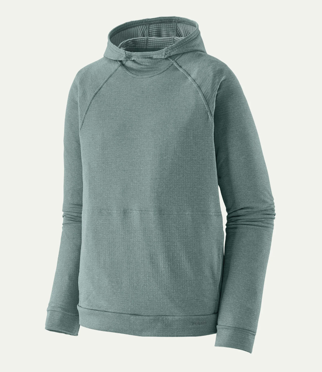 Patagonia Capilene Thermal Hoody in blue sage color