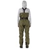 Back view of model wearing the Patagonia Women's Swiftcurrent Traverse Waders