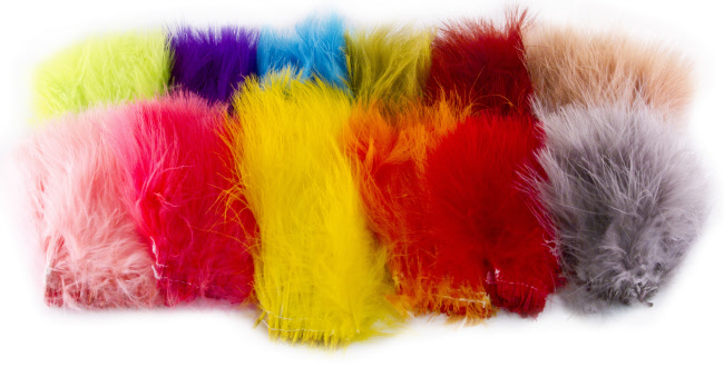 Marabou Blood Quills