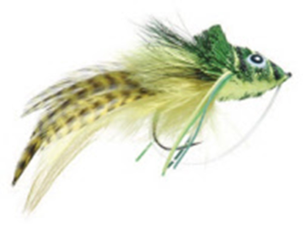 Umpqua Swimming Frog, Best Largemouth Bass Flies, Bass Top Water Fly  Fishing Flies, Buy Online