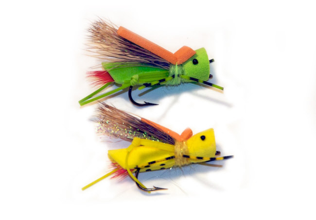 Hopper Popper Dry Fly Trout Bass