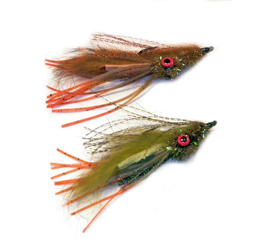 Long Strip Crayfish Pat Ehlers', Top Smallmouth Bass Flies