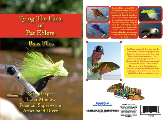 Tying the Flies of Pat Ehlers - Bass Flies DVD