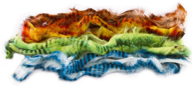 Rabbit Tiger Barred Rabbit Strips 1/8" Rabbit Tiger Barred Rabbit Strips 1/8"