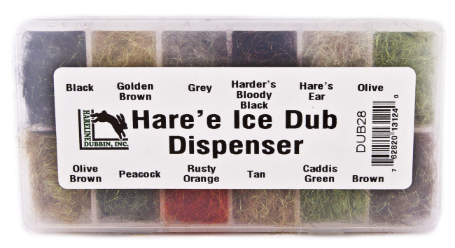 Hareline Hare'e Ice Dub Helps Bring Sparkle And Flash To Streamers And Nymphs For Bass Flies And Trout Flies