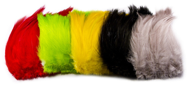 Fly Tying HARELINE SALTWATER NECK HACKLE