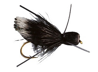 Rainys Bullet Head Cricket Dry Fly for Trout & Panfish