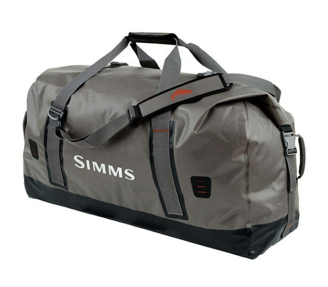 Simms Dry Creek Duffel Fly Fishing Travel Bag Equipment Gear Carrier Fish Waterproof Duffel NEW Simms Dry Creek Duffel Large