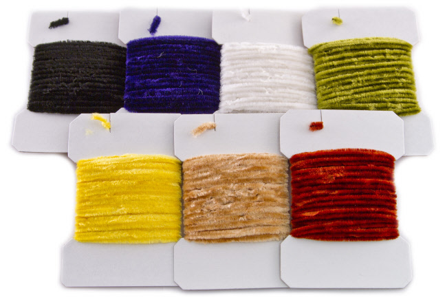 Hareline Chenille Large fly tying material bodies wet flies Hareline Chenille Large