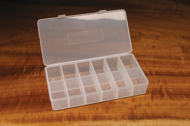 12 Compartment Drilled Dubbing Box