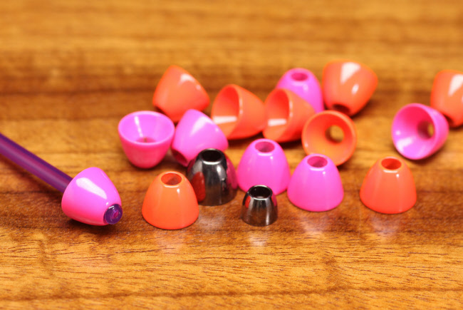 Hareline Coneheads For Tube Flies Weighting Tube Flies Hareline Coneheads For Tube Flies