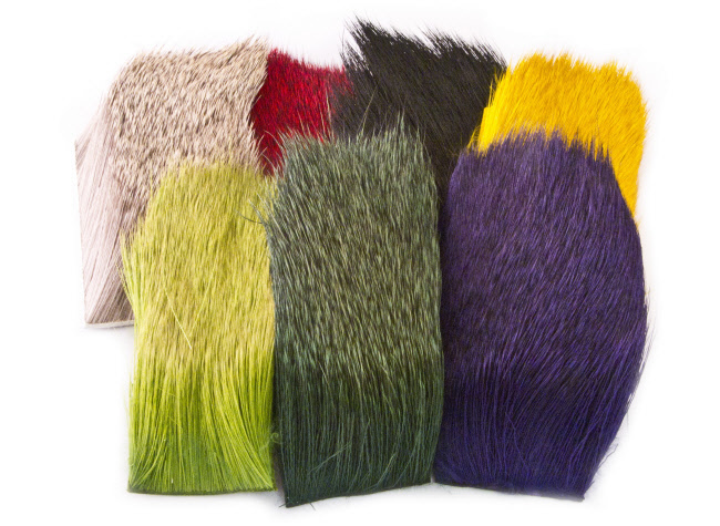 Hareline Dyed Deer Body Hair Fly Tying Material Is The Perfect Material For Tying Bass Bugs And Poppers