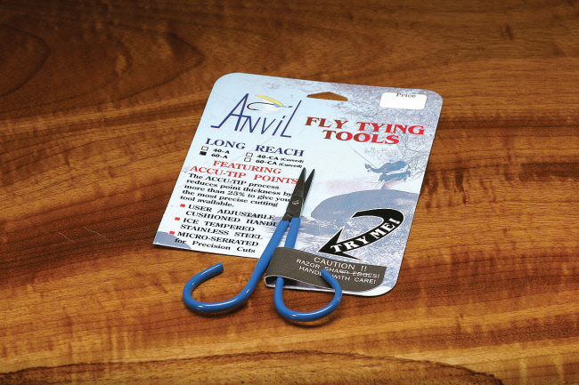 Anvil Fine Point Straight Fly Tying Scissors