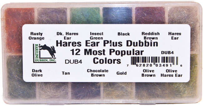 Each in 3X6 inch Snap Seal Bag 26 Custom Colors to Choose From FLY DUBBING 