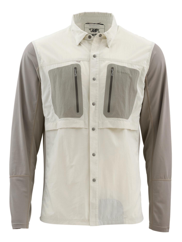Simms GT TriComp LS Shirt Bone Simms GT TriComp LS Shirt Bone