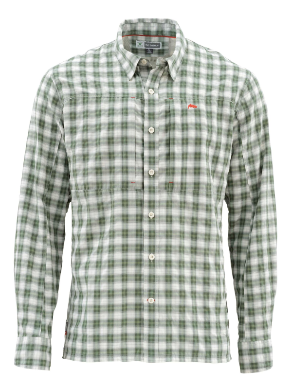 Simms BugStopper LS Shirt Kelp Plaid Simms BugStopper LS Shirt Kelp Plaid