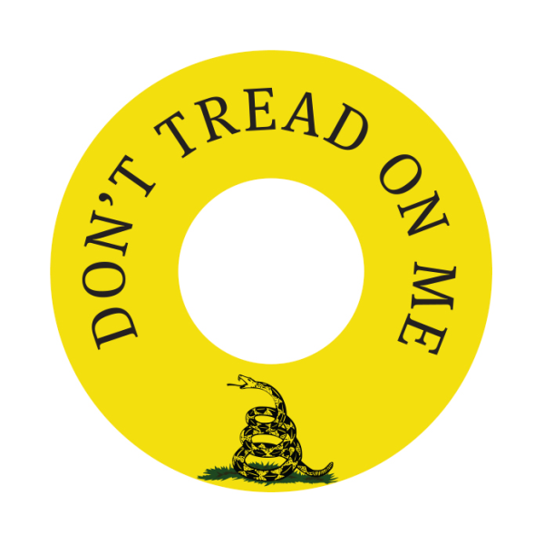 Redington i.D Fly Reel Decals Dont Tread On Me Redington i.D Fly Reel Decals Dont Tread On Me